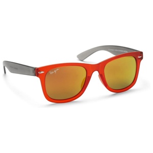 Haga Eyewear Sparkle Matt Transparent Red/Grey - Red Mirror Lens produkt bild