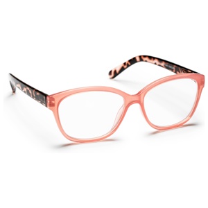 Haga Sala Rose/Transparent Havana Läsglasögon 1par +1.0 produkt bild