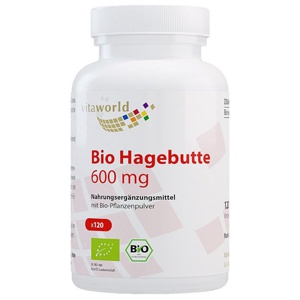 HAGEBUTTE 600 mg Bio Kapseln Produktbild