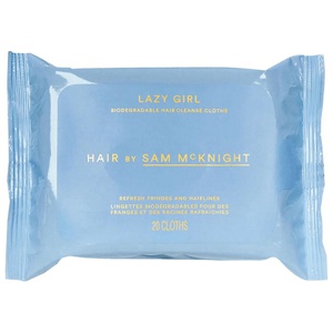 Hair by Sam McKnight Lazy Girl Biodegradable Hair Cleanse Cloths 20 st produkt bild