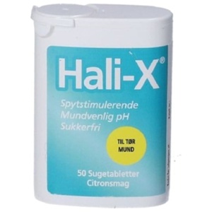 Hali-X Tør Mund Sugetablet M. Citron produktbillede