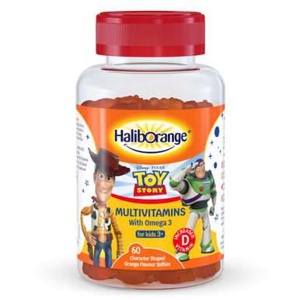 Haliborange Disney Toy Story Omega 3 Orange Flavour 60 Gummies product image
