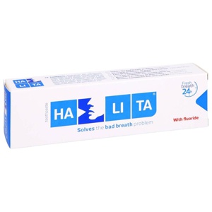 HALITA mit Fluord 75 ml Zahnpasta Produktbild