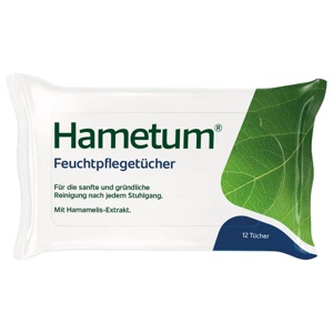 HAMETUM Feuchtpflegetücher m.Hamamelis Produktbild