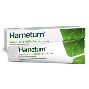 Hametum Wund- und Heilsalbe 6,25g / 100g Salbe, Hamamelisdestillat, 100 g Produktbild