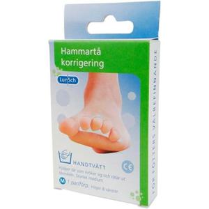 Hammartåkorrigering Medium, 1 par produkt bild