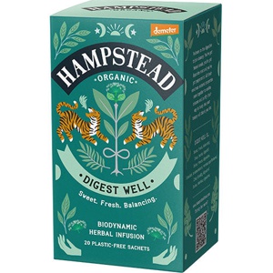 Hampstead Tea Fennikel & Pebermynte Te Økologisk Demeter   20 breve produktbillede