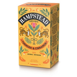 Hampstead Tea Gurkemeje & Kanel Te Økologisk   20 breve produktbillede