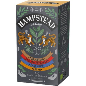 Hampstead Tea Sort Te Selection Pack Økologisk   20 breve produktbillede