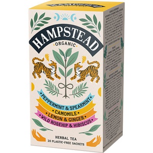 Hampstead Tea Urtete Selection Pack Økologisk   20 breve produktbillede