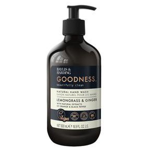 Hand Wash lemongrass & ginger Baylis & Harding Goodness - 500 ml produktbillede