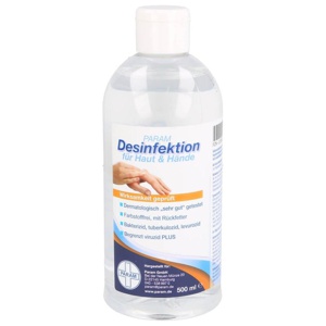 Händedesinfektion flüssig Spenderflasche Param 500 ml Produktbild