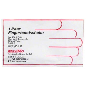Handschuhe Baumwolle Größe 8 Überlänge, 2 St Handschuhe Produktbild