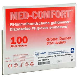 HANDSCHUHE Einmal f.Damen Karton Produktbild