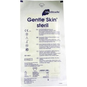 HANDSCHUHE Einmal Latex steril puderfrei groß Produktbild