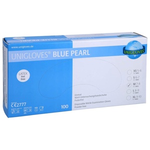 HANDSCHUHE Einmal Nitril M blau Produktbild