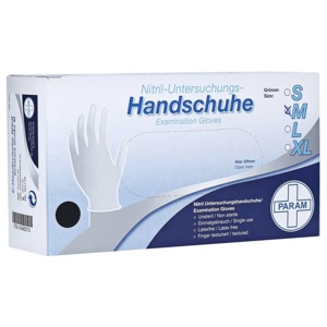 HANDSCHUHE Einmal Nitril M schwarz Produktbild