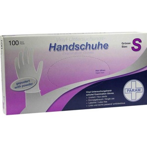 HANDSCHUHE Einmal Vinyl gepudert S Produktbild