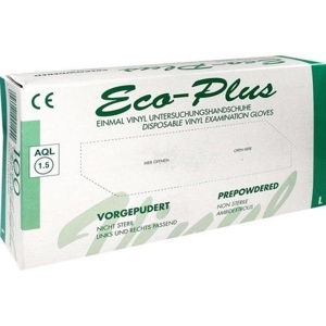 Handschuhe Einmal Vinyl groß, 100 St Handschuhe Produktbild