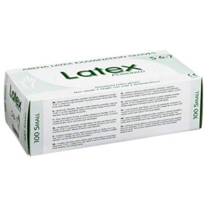 Handschuhe Latex 4384 small, 100 St Handschuhe Produktbild