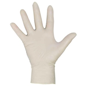 HANDSCHUHE Latex unsteril puderfrei Gr.M Produktbild