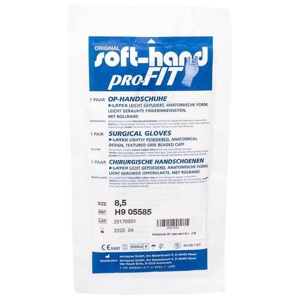 Handschuhe OP Latex steril Größe 8,5, 2 St Handschuhe Produktbild