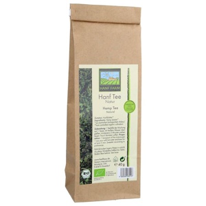 Hanf Tee Natur Bio 40 g Produktbild