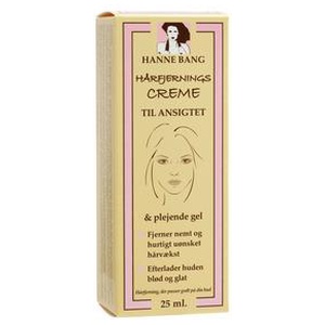 Hanne Bang Hårfjerningscreme Til Ansigt - 25+20 ml produktbillede
