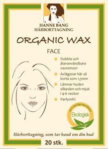 Hanne Bang Organic Wax Face 20 st produkt bild
