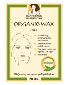 Hanne Bang Organic Wax Face 20 stk. Produktbild