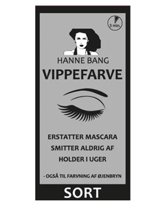 Hanne Bang Vippefarve, sort produktbillede