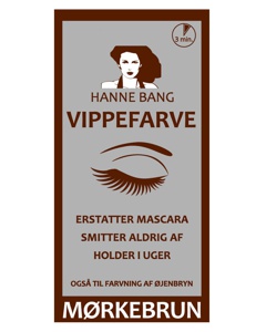 Hanne Bang Wimpernfarbe Dunkelbraun Produktbild