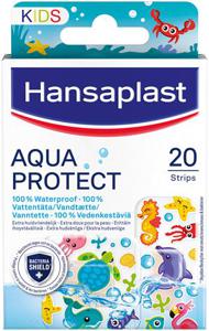 Hansaplast Aqua Protect Kids 20 Strips produkt bild