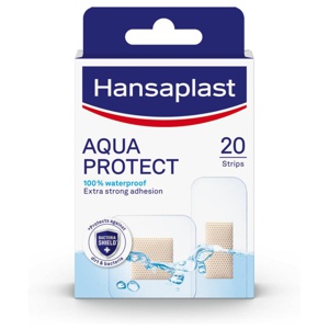 Hansaplast aqua protect plaaster 2 suurust n20 toote pilt