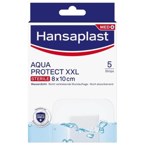 HANSAPLAST Aqua Protect Wundverb.steril 8x10 cm Produktbild