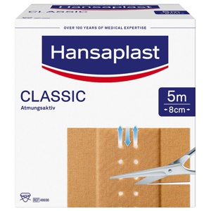 Hansaplast Classic Pflaster 5mx8cm Produktbild