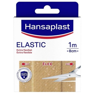 HANSAPLAST Elastic Pflaster 8 cmx1 m Produktbild