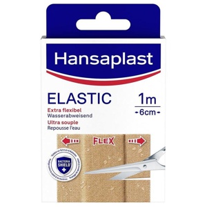 HANSAPLAST Elastic Pflaster 6 cmx1 m Produktbild