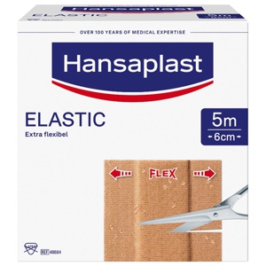 Hansaplast Elastic Pflaster 5mx6cm Produktbild
