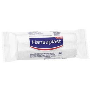 Hansaplast elastische Fixierbinde gekreppt 8 cmx4 m, 1 St Binden Produktbild