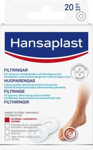 Hansaplast Filtringar 20 st produkt bild
