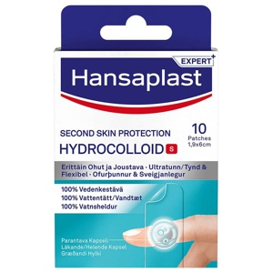 Hansaplast Hydrocolloid fingerplåster S 1,9 x 6 cm, 10 st produkt bild