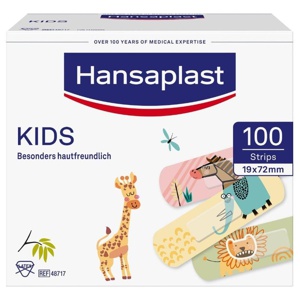 HANSAPLAST Kids Pflasterstrips Universal 1,9x7,2cm Produktbild