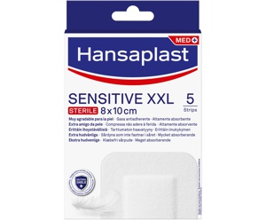 Hansaplast Sensitive XXL 5 stk produktbillede