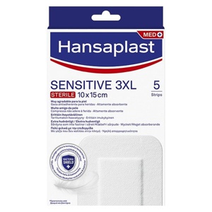 Hansaplast Sensitive 3XL 10x15cm produktbillede