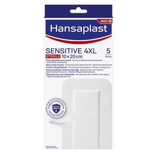 Hansaplast Sensitive 4XL 10x20cm produktbillede