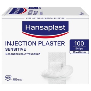 HANSAPLAST Sensitive Injektionspflaster 1,9x4 cm Produktbild