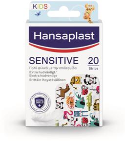 Hansaplast Sensitive Kids 20 Strips produkt bild
