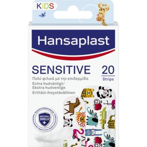 Hansaplast Sensitive Kids 20 strips produkt bild