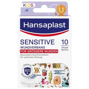 HANSAPLAST Kids Pflasterstrips sensitive 6x7 cm Produktbild